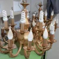 لوستر ۶شاخه ۱۸ تا شعله یک جفت ۷۰میلیون تومن