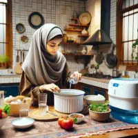 خانم جهت آشپزی و نظافت یک روز در آخر هفته
