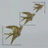 مجسمه بالرین.دیوارکوب وهفتسین برنجی قاشق آجیل|مجسمه، تندیس، ماکت|گرگان, |دیوار