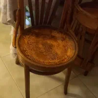 ۳عددصندلی لهستانی چوب سالم