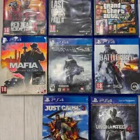 فروش تعدادی دیسک پلی 4