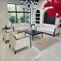 مبل اسپورت نما چوب نئوکلاسیک/مبلمان نئوکلاسیک کد45|مبلمان خانگی و میز عسلی|بهارستان, |دیوار