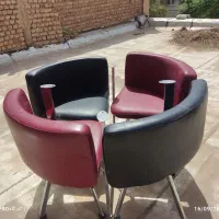 میز صندلی نهار خوری. کم جا وتمیز ونو