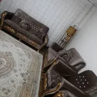 یک دست مبل ۷ نفره|مبلمان خانگی و میز عسلی|کرج, بنیاد|دیوار