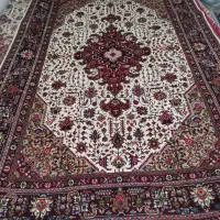 جفت۶متری دستبافت کرم نقشه قبا درحدنونو