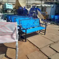 نیمکت آهنی.  نیمکت چوبی.  نیمکت برای حیاط|صندلی و نیمکت|کرج, کمال‌شهر|دیوار