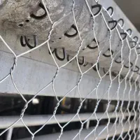 فنس گابیون پایه نبشی لوله فلزی