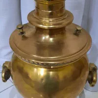 سماور ذغالی روسی ۳ لیتری قدیمی|کلکسیون اشیاء عتیقه|کرج, کوی امامیه|دیوار