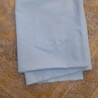 مقداری پارچه کت زنانه رنک ابی پاستیلی