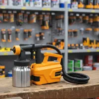 پیستوله برقی رنگ پاش 600وات خرطومی گارانتی ورکسایت