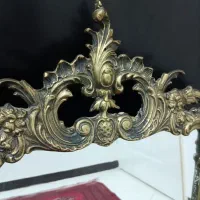 آینه تمام برنز آنتیک با قدمت ۳۵ ساله