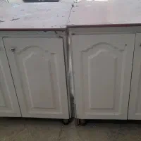 فروش کابینت فلزی زمینی ۲در زیر سماوری زیر سینک ۸۰|مصالح و تجهیزات ساختمان|رباط‌کریم, الارد|دیوار