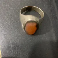 انگشتر نقره زرد