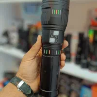 چراغ قوه زوم دار پلیسی برد ۱۵۰۰ متر|کوهنوردی و کمپینگ|اهواز, ۳۰ متری|دیوار