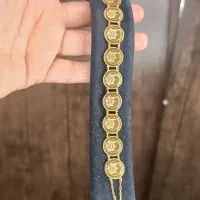 دستبند سکه ای(طرح سکه و طـرح ورساچ)در طلای علی