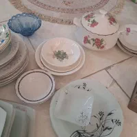 لوازم منزل بشقاب چینی دکوری