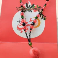 گردنبند یلدایی انار|بدلیجات|یزد, |دیوار