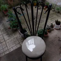 صندلی فلزی ناهارخوری