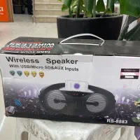 اسپیکر بلوتوث فلش rs 8884|پخشکننده همراه|مشهد, فرهنگیان (شهرک غرب)|دیوار