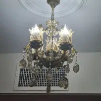 لوستر برنجی|لوستر و چراغ آویز|تهران, منیریه|دیوار