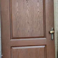 درب چوبی ورودی ساختمان|مصالح و تجهیزات ساختمان|کرج, حصار|دیوار