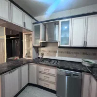 کابینت MDF آشپزخانه با سینک و هود|مصالح و تجهیزات ساختمان|تبریز, |دیوار