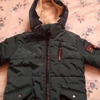 کاپشن پسرانه سبزسایز ۳