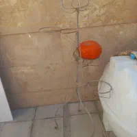 پایه فلزی گلدان یا جا گلدانی آهنی