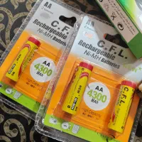 باطری شارژی قلمی 4300 همراه با شارژر|قطعات و لوازم جانبی رایانه|رشت, سعدی (تختی)|دیوار