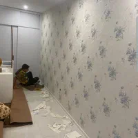 نصاب کاغذ دیواری و پوستر3D پرده کاغذدیواری رولی۱۰۰