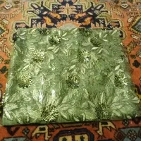 پارچه کارشده یک و نیم متر
