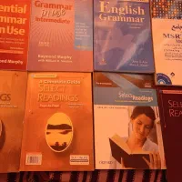 فروش ۱۱ عدد کتاب زبان با قیمت توافقی