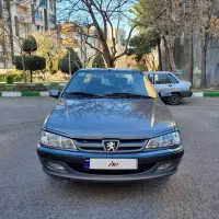 پژو پارس خاکستری مدل 91 داشبورد قدیم