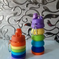 قمقمه رنگی تاشو سیلیکونی|لوازم التحریر|تربت‌حیدریه, مظفریه|دیوار