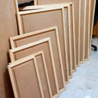 قاب چوبی، بیس چوبی، بوم، قاب خام، قاب جزیره