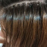 اکستنشن مو و پروتیین و تاتوی صورت