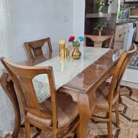 میز ناهارخوری پایه آهویی