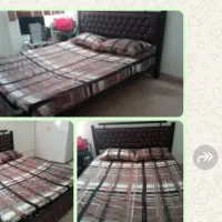 تخت دونفره همراه با تشک