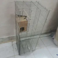 قفس بزرگ نو و سالم|لوازم جانبی حیوانات|قم, سراجه (۱۵ خرداد)|دیوار