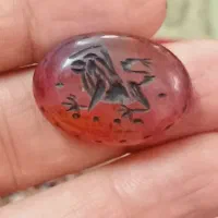 کهربا اصل سیمرغ خوشبختی سنگ جادوی جذب|جواهرات|تهران, آبشار|دیوار
