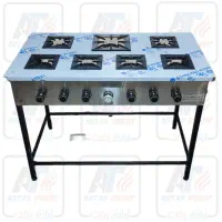 اجاق گاز صنعتی/اجاق گاز رستورانی سفارشی/گازچدن دار