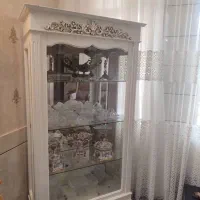 ویترین درحدنو رنگ سفید|بوفه، ویترین، کنسول|بروجن, |دیوار