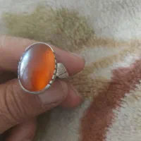 عقیق  کهنه از مهره قدیمی تراش شده|جواهرات|سرعین, |دیوار