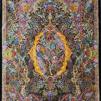 فرش ابریشم قم