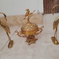ظروف برنجی تمیز و استفاده نشده|ظروف سرو و پذیرایی|محلات, |دیوار