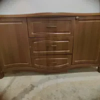 میز tv  به همراه آینه کنسول