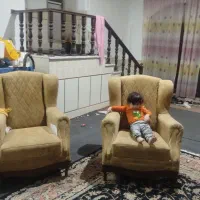 مبل راحتی 8 نفره با میز تلویزیون|مبلمان خانگی و میز عسلی|زاهدان, |دیوار