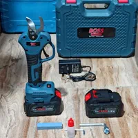 قیچی شارژی باغبانی BOSS دو2 باتری با کیف ابزار ABS