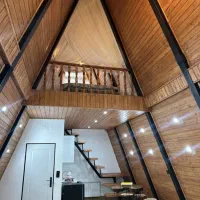 ساخت کلبه چوبی.لمبه. ترمو.اسکلت فلزی