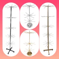 استند و قفسه شاخکدار چرخشی رومیزی و ایستاده